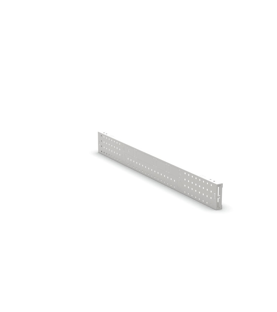 [FBL76330008] Pannello forato Electric Work Look – 1438 × 40 × 152 mm, Grigio chiaro (RAL 7035)