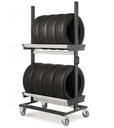 Carrello porta pneumatici