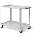 Carrello smontato con ruote Clever