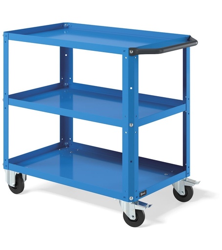 Chariot Clever Small avec tablette supplémentaire en acier