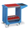 Carrello Combi NC con 25 Boccole ISO 50, Blu