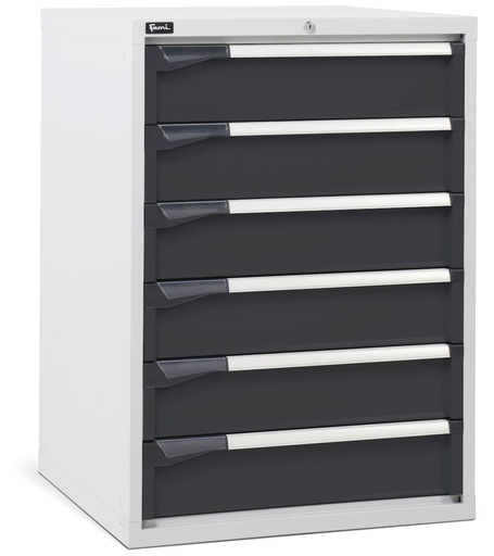 Master DE drawer cabinet with 6 drawers 6x150 – H 1000 mm