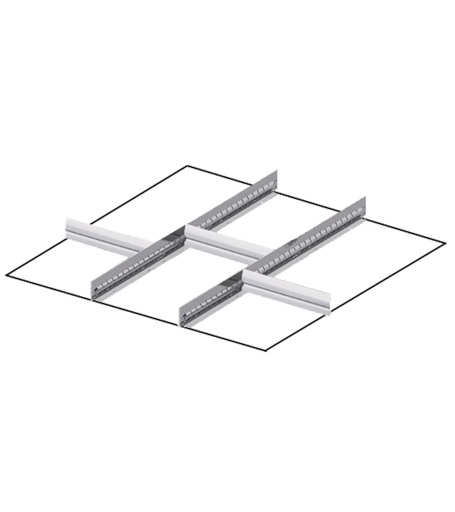 Master DE drawer divider set for front height H=150/175 mm