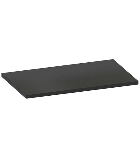 Top in acciaio gommato, L1020 x P600x H32 mm