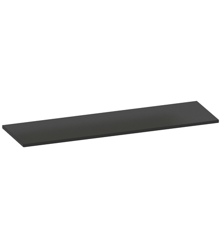 Rubber-coated steel top for workshop cabinet, W2040 x D600 x H32 mm