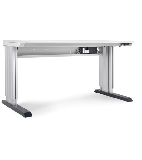 Dynamic unassembled electrically height-adjustable workbench – W=1000