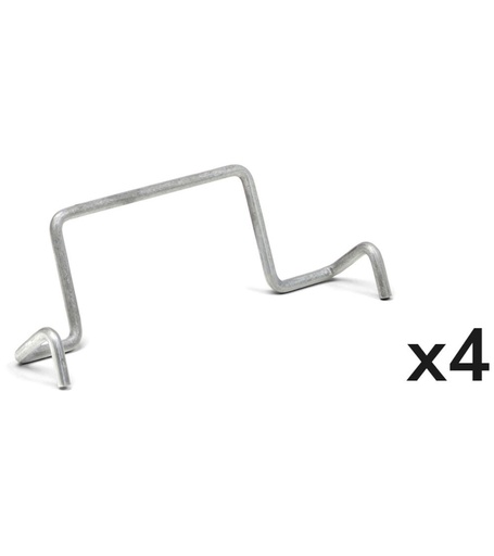 Kit 4 fermi posteriori per contenitore RK Box Air