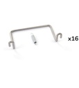 Kit 16 fermi posteriori per cassetta RK Box Classic, L111 x P30 x H63 mm