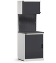 Modulo con armadio con anta, L 714 mm (cod. GARAGE004)