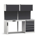 Modulo banco da lavoro con cassettiera, L 2040 mm (cod. GARAGE061)