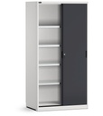 Armadio da officina con porte scorrevoli, L 1020 mm
