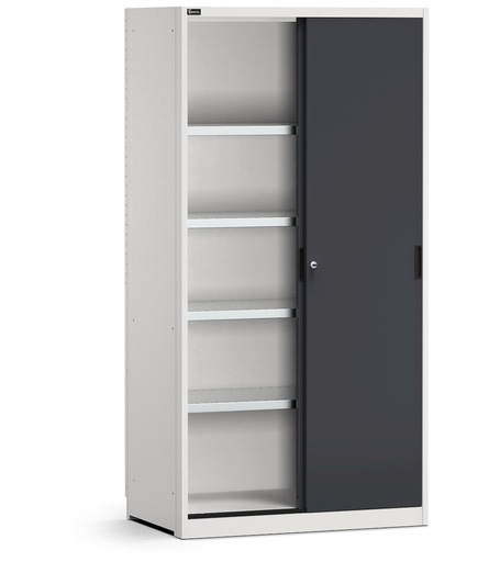 Armadio da officina con porte scorrevoli, L 1020 mm