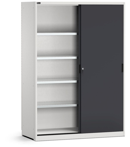 Armadio da officina con porte scorrevoli, L 1427 mm