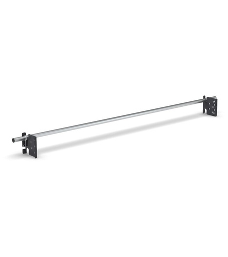 Roll holder tube with brackets, W1985 x D146 x H150 mm