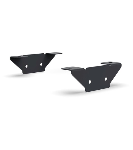 Pair of V-shaped leg brackets, W153 x D34 x H50 mm