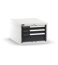 Cassettiera Master con 3 cassetti 2x75 1x150 – H 400 mm