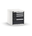 Cassettiera Master con 4 cassetti 2x75 1x150 1x200 – H 600 mm