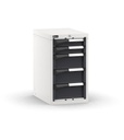 Cassettiera Master con 5 cassetti 2x75 3x150 – H 700 mm
