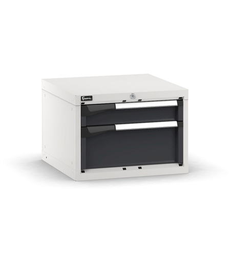 Master drawer cabinet with 2 drawers 1x100 1x200 – H 400 mm