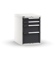 Cassettiera Master con 4 cassetti 2x100 1x200 1x300 – H 800 mm
