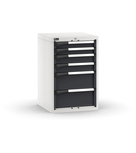 Master drawer cabinet with 6 drawers 2x75 2x100 2x200 – H 850 mm