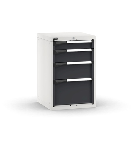 Master drawer cabinet with 4 drawers 1x100 1x150 1x200 1x300 – H 850 mm
