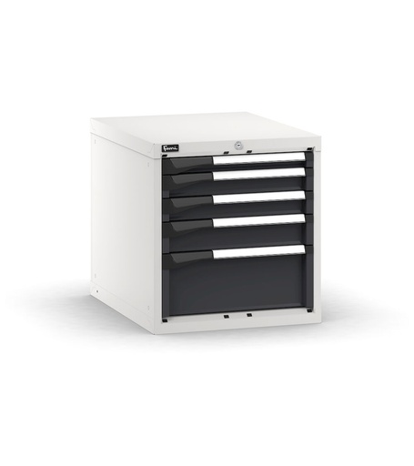 Master drawer cabinet with 5 drawers 1x50 2x75 1x100 1x200 – H 600 mm