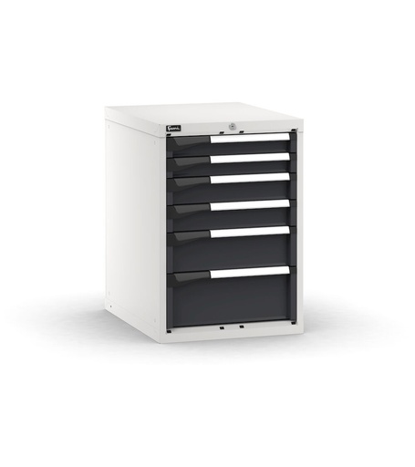 Master drawer cabinet with 6 drawers 2x75 2x100 1x150 1x200 – H 800 mm