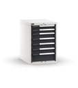 Cassettiera Master con 7 cassetti 2x75 4x100 1x150 – H 800 mm