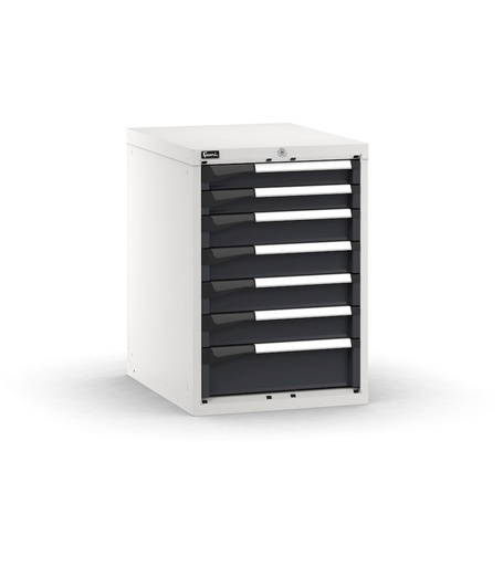 Master drawer cabinet with 7 drawers 2x75 4x100 1x150 – H 800 mm
