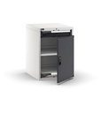 Cassettiera Master con porta con 1 cassetto 1x75 1xPR 1xPE – H 800 mm