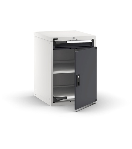Master drawer cabinet with door and 1 drawer 1x75 1xPR 1xPE – H 800 mm