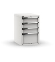 Cassettiera Master con 4 cassetti 3x150 1x300 – H 850 mm