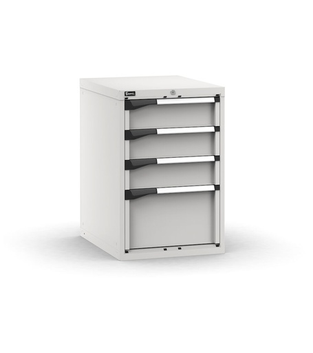 Master drawer cabinet with 4 drawers 3x150 1x300 – H 850 mm