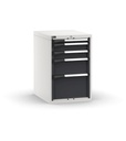 Cassettiera Master con 5 cassetti 1x50 2x100 1x200 1x300 – H 850 mm