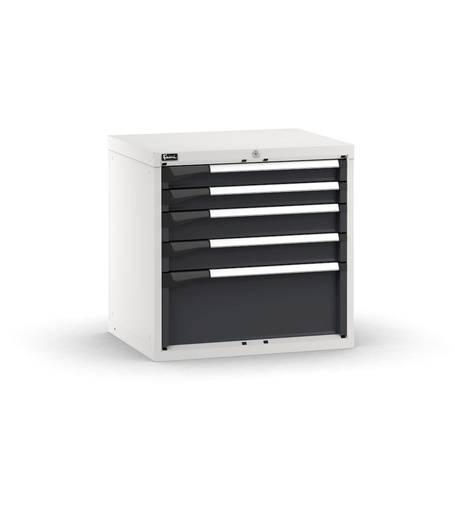 Master drawer cabinet with 5 drawers 2x75 2x100 1x250 – H 700 mm