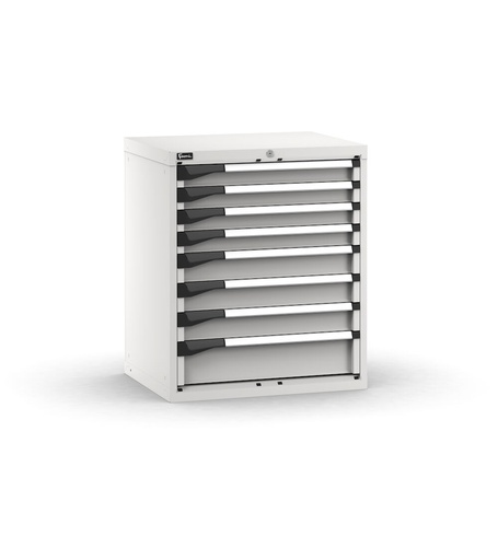 Master drawer cabinet with 8 drawers 4x75 3x100 1x150 – H 850 mm