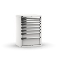 Cassettiera Master con 8 cassetti 1x50 2x75 3x100 1x150 1x250 – H 1000 mm