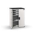 Cassettiera Master con porte con 5 cassetti 5x75 – H 1022 mm