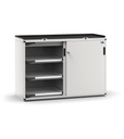 Cassettiera Master con porte scorrevoli con 2 cassetti 2x75 6xPE