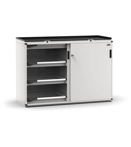 Master drawer cabinet with sliding doors and 8 drawers 8x75 – H 1022 mm