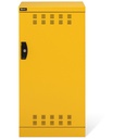 Armadio con ante a battente fessurate, L512 x P555 x H1000 mm