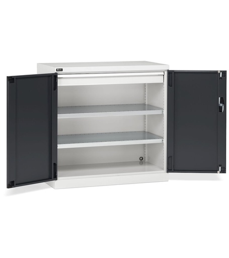 Armario con puertas batientes Perfom – 54×27 EH 1 cajón