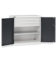 Armadio con porte a battente Perfom – 54×27 EH 3 cassetti