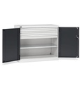 Armadio con porte a battente Perfom – 64×27 EH 3 cassetti