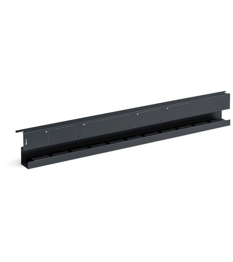Canaletta elettrica per multiprese per armadio, L1008 x P64 x H140 mm