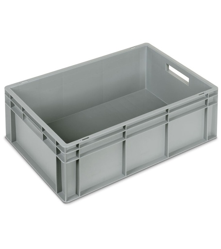 Euro Box Behälter, Gr. 6422, B600 x T400 x H220 mm, offene Griffe