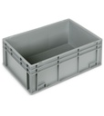 Contenitore Euro Box, mis. 6424, L600 x P400 x H236 mm, maniglie chiuse