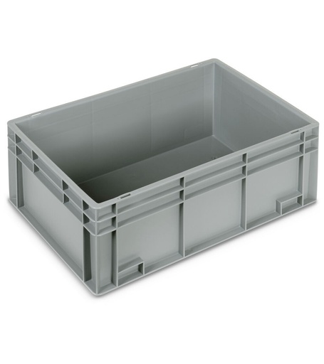 Euro Box Behälter, Gr. 6424, B600 x T400 x H236 mm, geschlossene Griffe