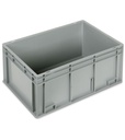 Contenitore Euro Box, mis. 6428, L600 x P400 x H280 mm, maniglie chiuse